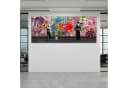 Artedinoi Leinwandbild Street Art Charlie & Albert XL Deko Bild 3