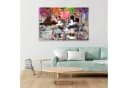 Artedinoi Leinwandbild Pop Art Maus Wandbild Bunt Bild 1