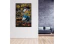 Artedinoi Leinwandbild My Money My Rules Gold Comic-Ente Urban Bild 3