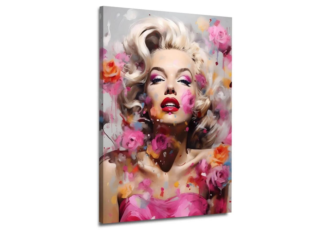 Artedinoi Leinwandbild Marilyn Pop Art abstrakt XL Deko - Bild 2