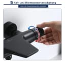 HOMELODY Brausethermostat Thermostat Duscharmatur 40°C mit Wasserfall-Auslauf Sicherheitssperre Bild 3