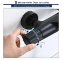 HOMELODY Brausethermostat Thermostat Duscharmatur 40°C mit Wasserfall-Auslauf Sicherheitssperre Bild 4