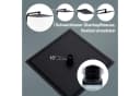 HOMELODY Duschsystem Schwarz Regendusche mit Thermostat Bild 5