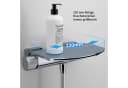 HOMELODY Badewannenarmatur verchromt Wasserfall Messing 2 Strahlarten Bild 3