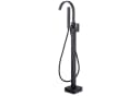 HOMELODY Wannenarmatur Schwarz freistehende Wannenarmatur Messing Bild 1