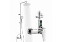 HOMELODY Duschsystem mit LED-Display 10-Zoll Regendusche Chrom Bild 2