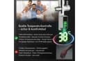 HOMELODY Duschsystem mit LED-Display 10-Zoll Regendusche Chrom Bild 4