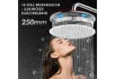 HOMELODY Duschsystem mit LED-Display 10-Zoll Regendusche Chrom Bild 5