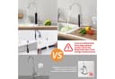 HOMELODY Küchenarmatur mit Durchlauferhitzer, 360° drehbar, 3-Stufen Touchregelung, Gebürstet Bild 5