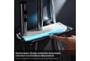 HOMELODY Duschsystem Duscharmatur Komplettset mit Glasablage Regendusche Bild 4
