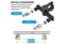 HOMELODY Wannenarmatur Schwarz Einhebelmischer Bild 5