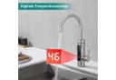 HOMELIVE Küchenarmatur mit Durchlauferhitzer, 360° drehbar, Edelstahl Bild 3