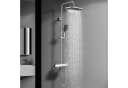 HOMELIVE Duschsystem Thermostat Regendusche 30 cm Chrom höhenverstellbar Bild 2