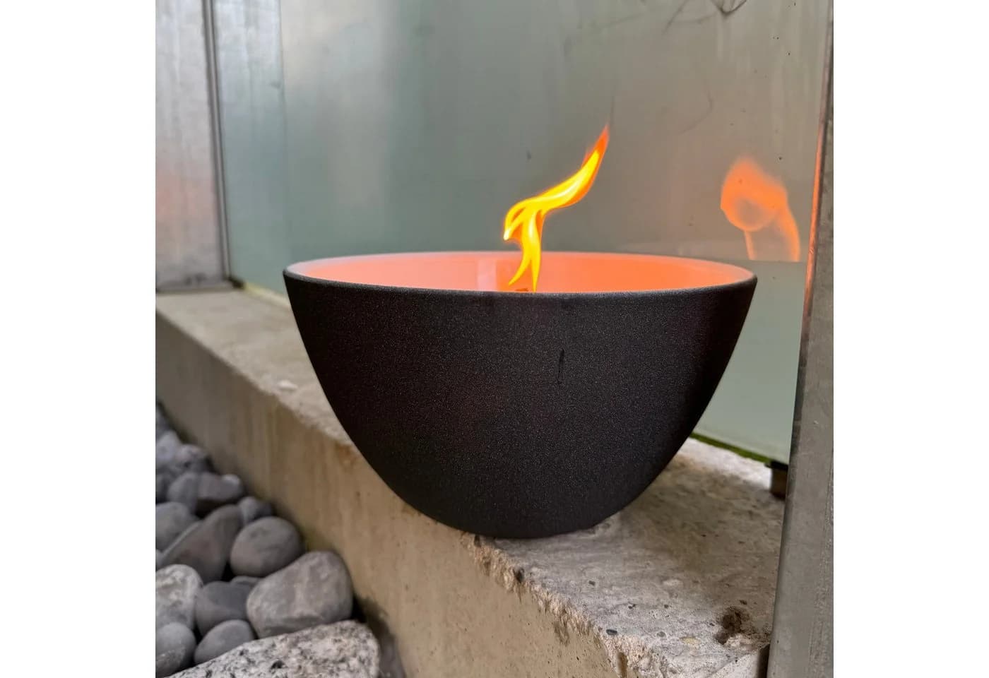 Schwabenfire Outdoorkerze Terrakotta Schale mit Dauerdocht - Bild 4