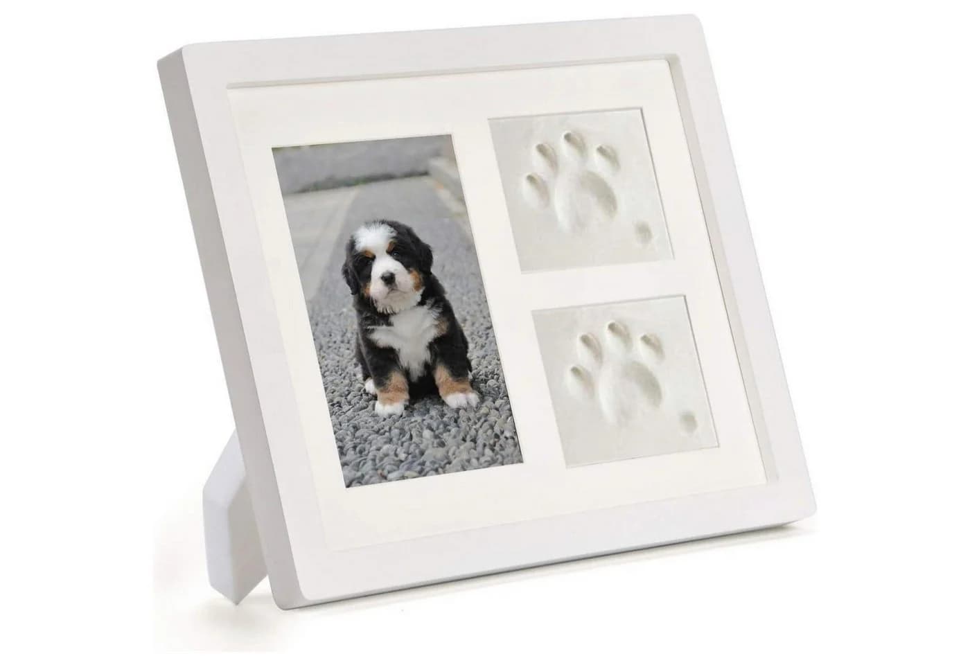 LuxusKollektion Pfotenabdruck-Set Hund 3D Holz Bilderrahmen Wanddekoration - Bild 2