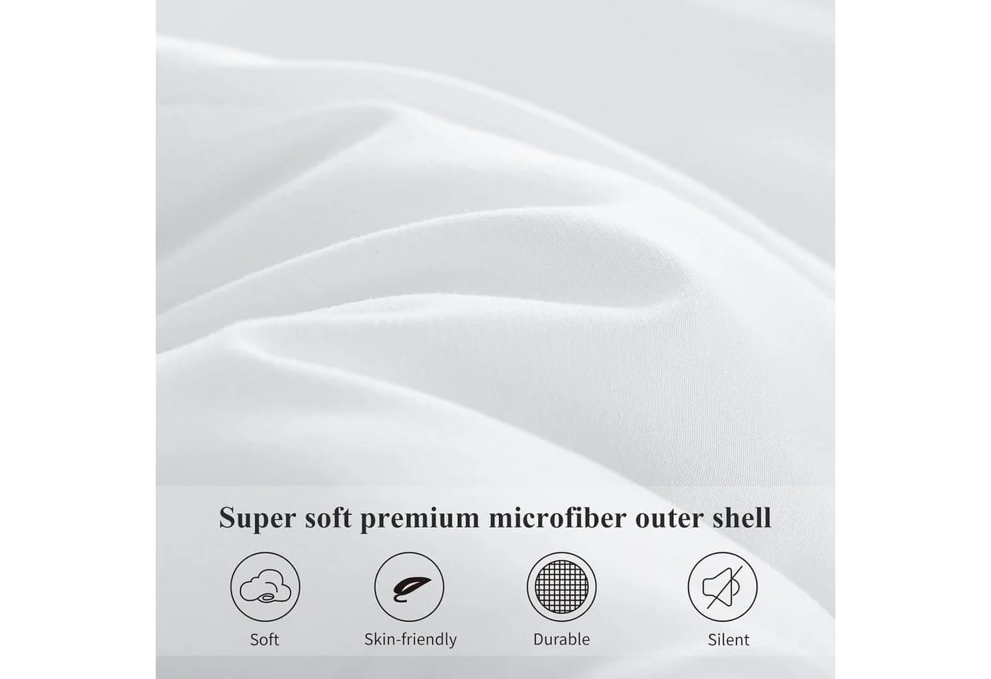 LuxusKollektion Bettdecke 200x220 Ganzjahresdecke Polyester - Bild 4