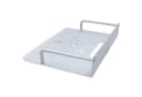 LuxusKollektion Wandregal Aluminium Router Tablett Silber Bild 4