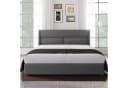 Ulife Polsterbett Grau mit Bettkasten & Metall-Lattenrost Bild 4