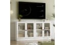 VOWNER TV-Schrank Set Weiß 280 cm mit Glastüren Bild 5