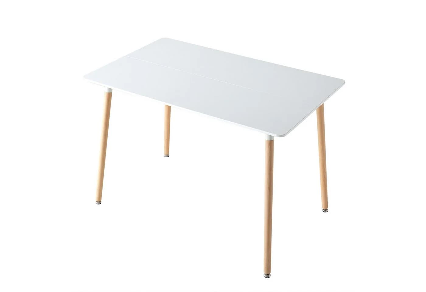 GrandCA HOME Esstisch Modern Weiß Minimalistisch - Bild 2