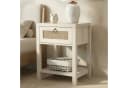 VOWNER Nachttisch Set 2er Landhausstil Rattan Schublade Bild 4