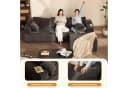 LITBIRD Modulares Ecksofa Grau mit Schlaffunktion Bild 5