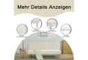 SteeLong Schlafsofa 3-Sitzer Grau Skandinavisches Design mit Kiefernholzrahmen Bild 5