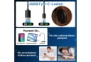 TavilaEcon Boxspringbett mit USB-C und Stauraum grau Bild 5