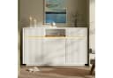 TavilaEcon Sideboard Weiß mit LED-Beleuchtung Bild 1