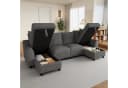 Ulife Ecksofa U-Form Beige Grau Chenille Stauraum Bild 4