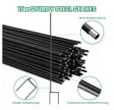Meulbaty Hühnerzaun 25m x 1m Schwarz/Grün mit 25 Stahlpfählen Bild 5