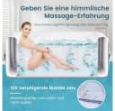 Meulbaty Aufblasbarer Whirlpool für 2 Personen mit 90 Massagedüsen Bild 3
