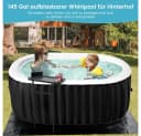 Meulbaty Aufblasbarer Whirlpool für 2 Personen mit 90 Massagedüsen Bild 5