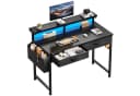 Klyvvo Schreibtisch mit LED & Stauraum Bild 2