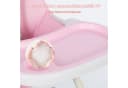 FOXSPORT Kinderklappstuhl 2 in 1 Babystuhl Kombiessstuhl Rosa Bild 3
