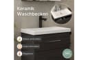 Planetmöbel Badmöbel-Set, Spiegelschrank 63cm, Anthrazit Bild 5