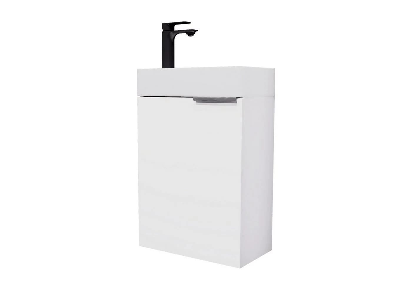 Planetmöbel Waschtisch-Set Compact mit Unterschrank und Armatur - Bild 2