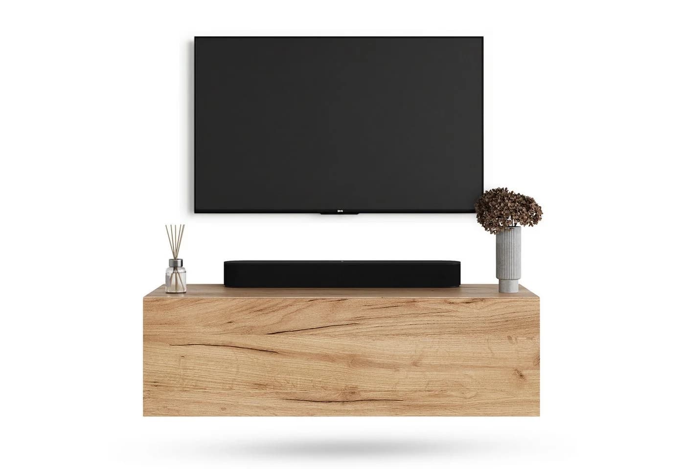 Planetmöbel TV-Board WEST Gold Eiche Lowboard - Bild 2