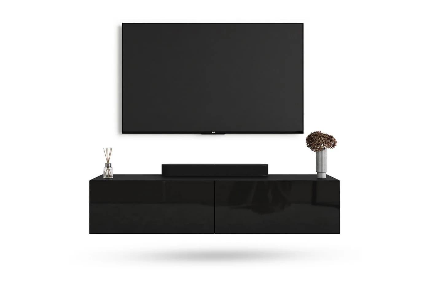 Planetmöbel TV-Board WEST 140cm Gold Eiche - Bild 2