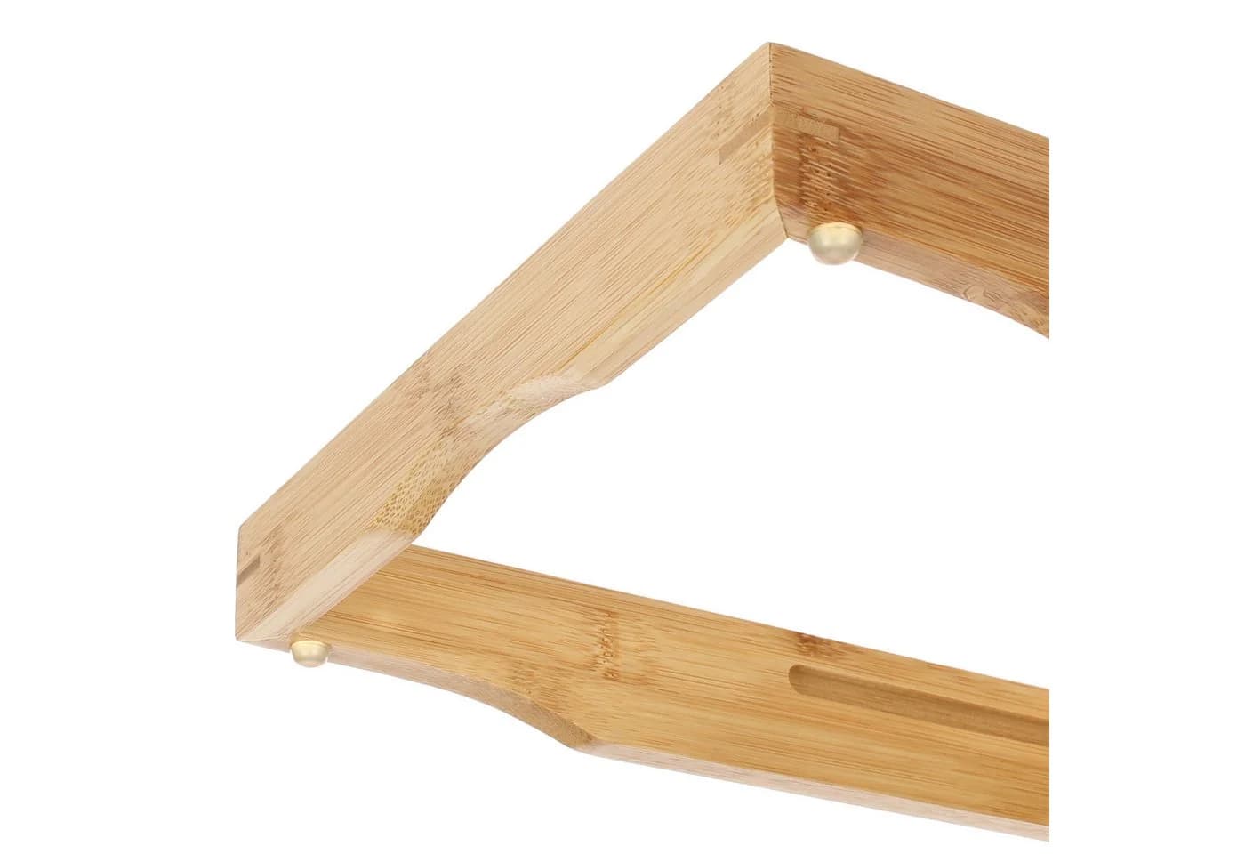 VanHenry Badewannenablage verstellbar mit Getränkehalter Bambus-Optik - Bild 4