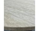 alesvelt Couchtisch 2er-Set Trivento Travertin-Design Rund Bild 4