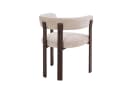 alesvelt Esszimmerstuhl Rick mit Armlehne gepolstert Beige/Cappuccino Bild 4