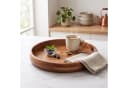 Bricard Serviertablett CIRCLE Rund Massivholz Akazienholz Braun Bild 2