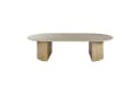 alesvelt Couchtisch SIENNA TRAVERTINO Lowboard-Tisch 135x70x35cm Bild 5