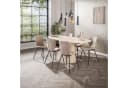 alesvelt Esstisch CENTRO TRAVERTINO Dänisch-Oval Keramik Beige Bild 3