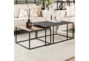 alesvelt Couchtisch Set METALLICO LINEARE Bicolor Metallic 2er-Set Bild 2