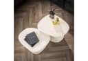 alesvelt Couchtisch Set STONE ORGANICO 2-teilig Marmor-Verbundstoff Bild 5