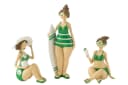 MF Dekofigur Sunny Girls 3er Set Badefiguren Sitzend Bild 2