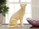 MF Dekofigur Majestic Leopard Gold 23x29 cm Luxuriöse Skulptur aus Resin Bild 1