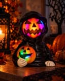 Mel-O-Design LED Dekofigur Pumpkin Shadow mit Farbwechsel Bild 2